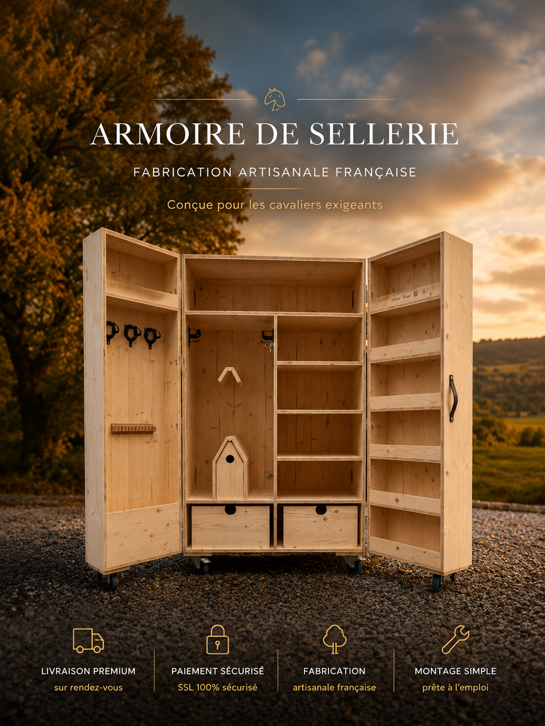 Armoires de sellerie